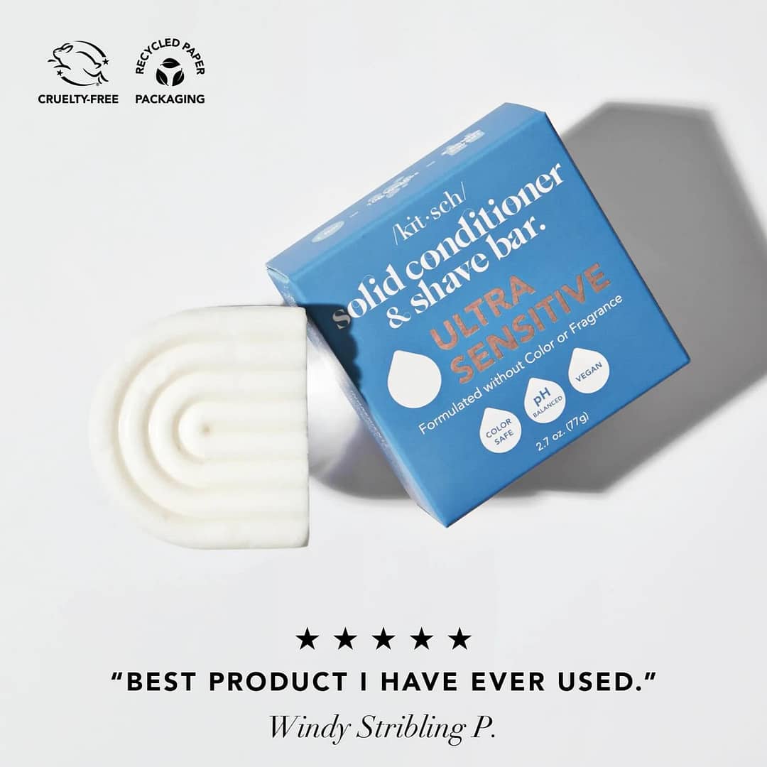Kitsch Ultra Sensitive Conditioner & Shave Bar