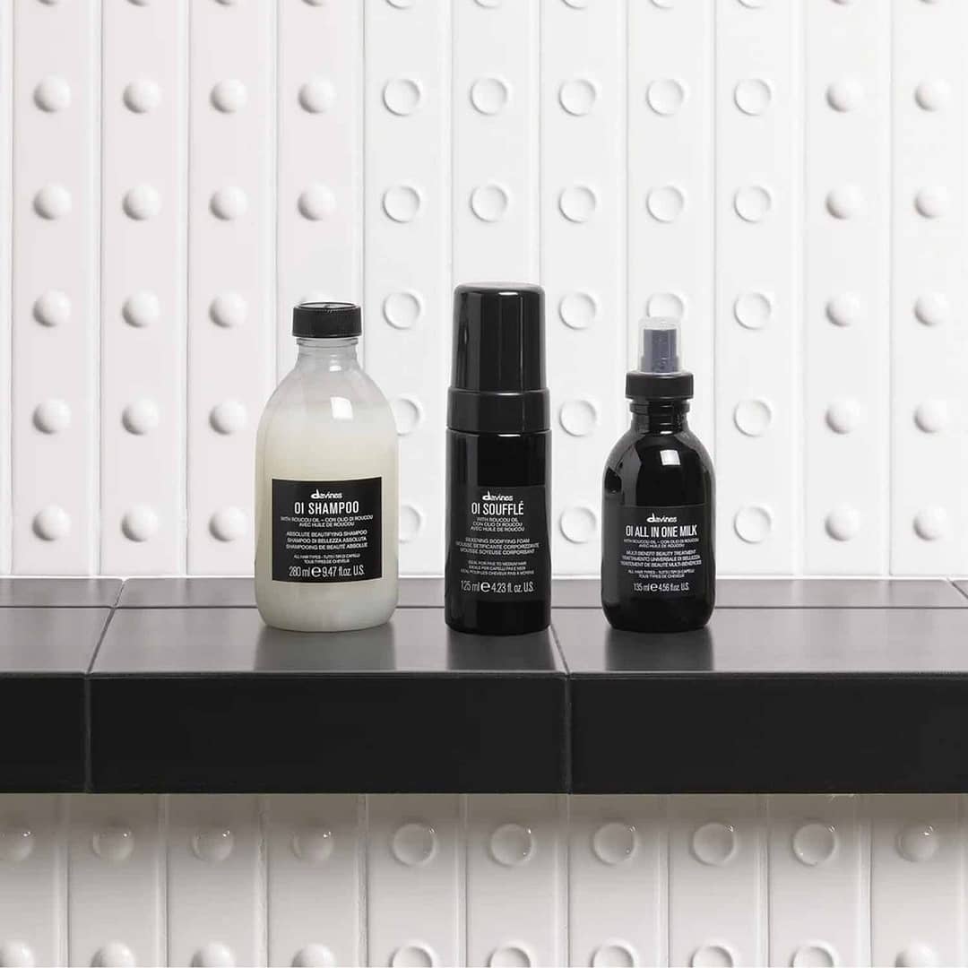 Davines Souffle trio