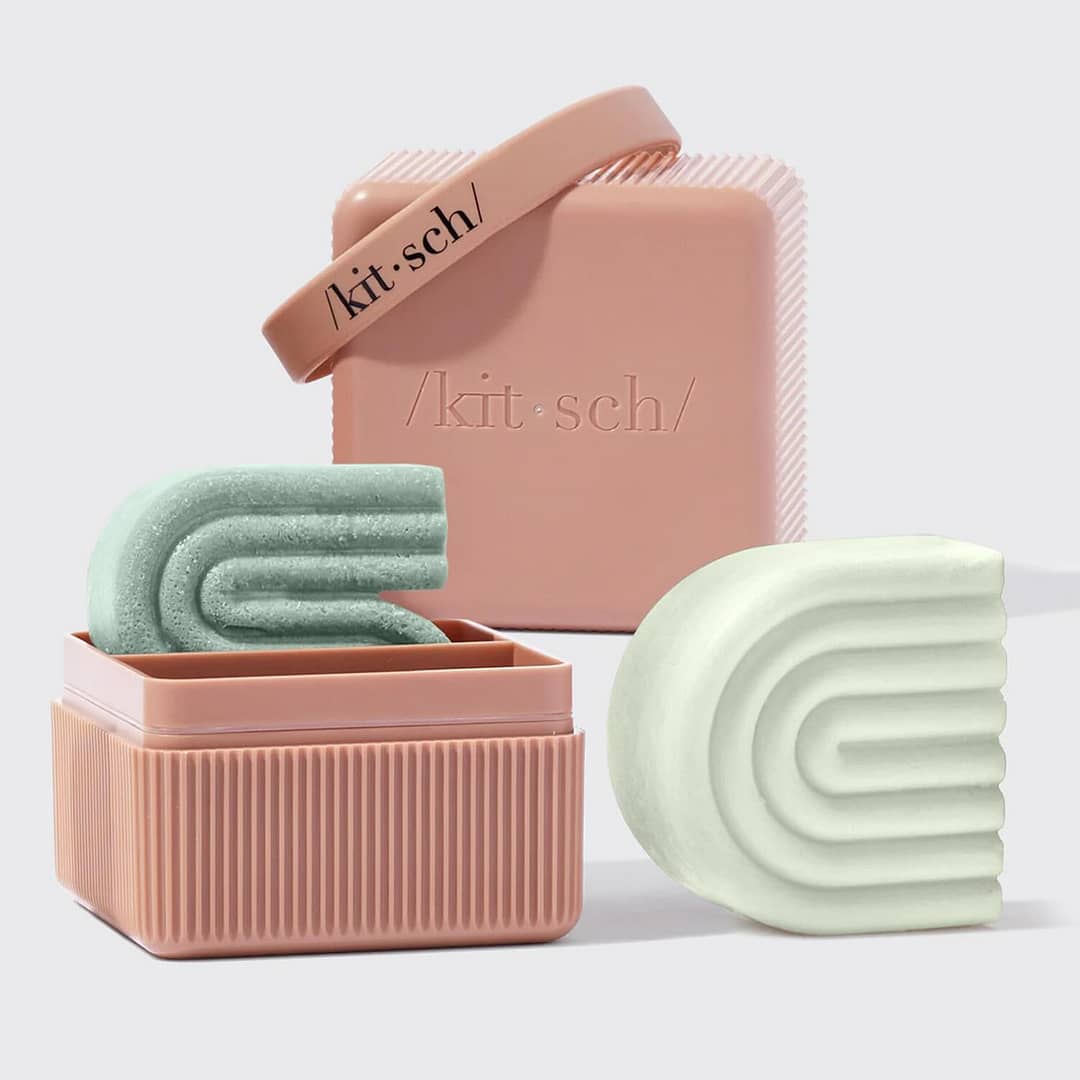Kitsch Rosemary & Biotin Shampoo & Conditioner Travel Set