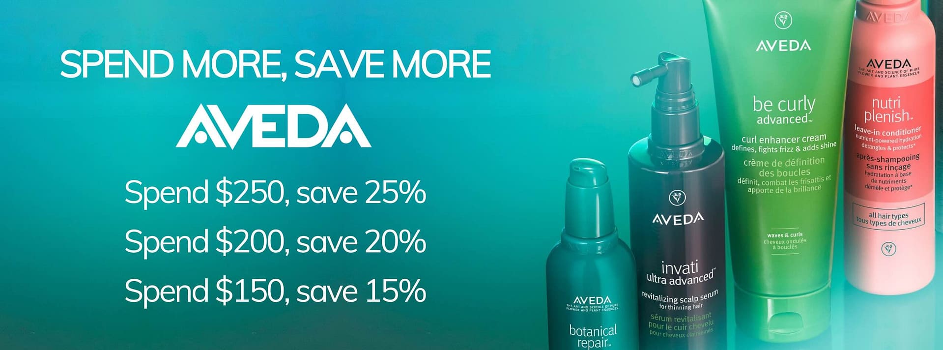 Aveda Special Banner