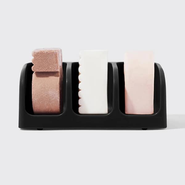Kitsch Self-Draining Soap Dish - Black