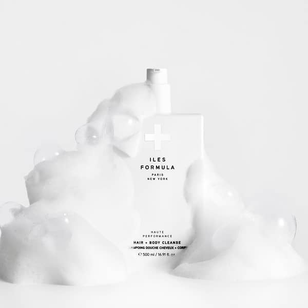 Iles Formula Hair + Body Cleanse with Body Sponge