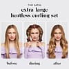 Kitsch Satin Heatless Hair Curler - Chocolate XL