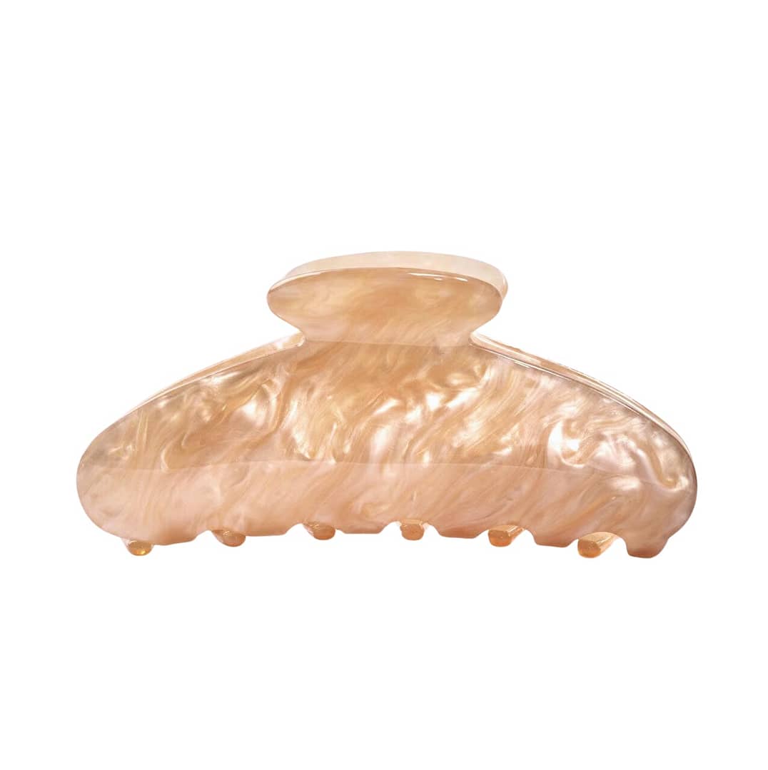 Kitsch Marble Claw Clip - Blonde