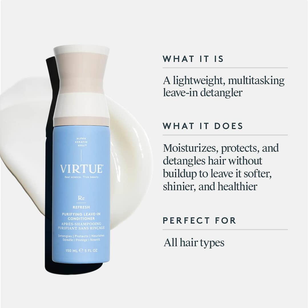 Virtue Refresh Leave-in conditioner guide