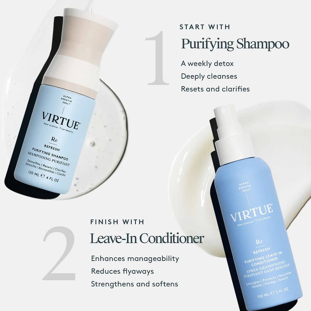 Virtue Refresh Purifying Leave-in Conditioner guide