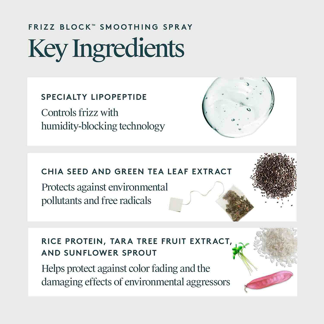 Virtue Smooth Frizz Block ingredients