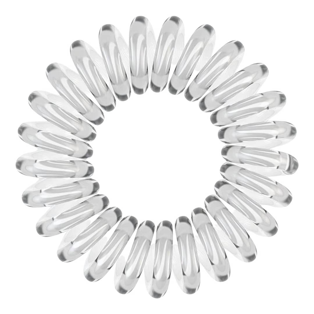 Kitsch Spiral Hair Ties - Clear