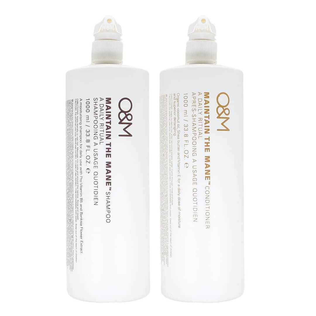 O&M Maintain the Mane Shampoo & Conditioner 1L