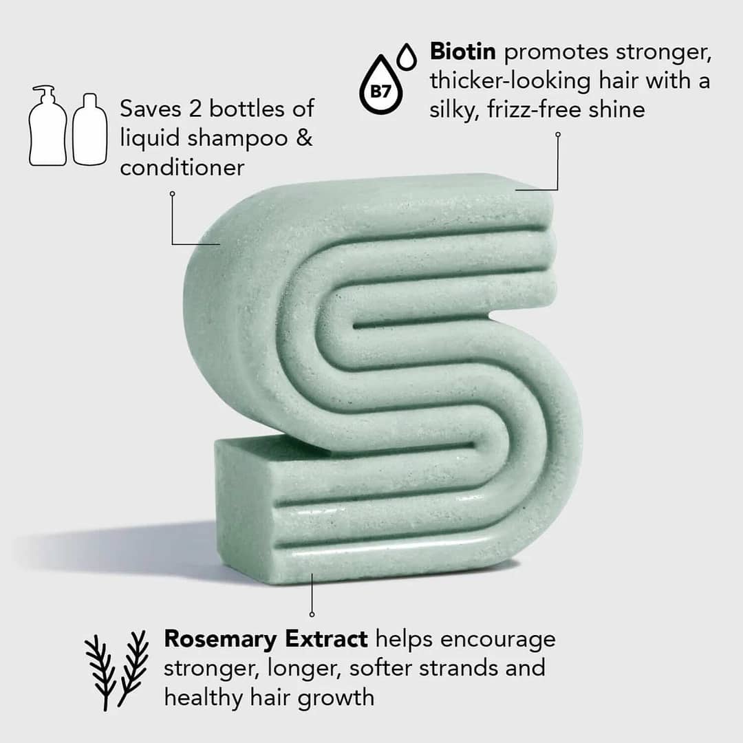 Kitsch Volumizing Rosemary & Biotin Shampoo Bar