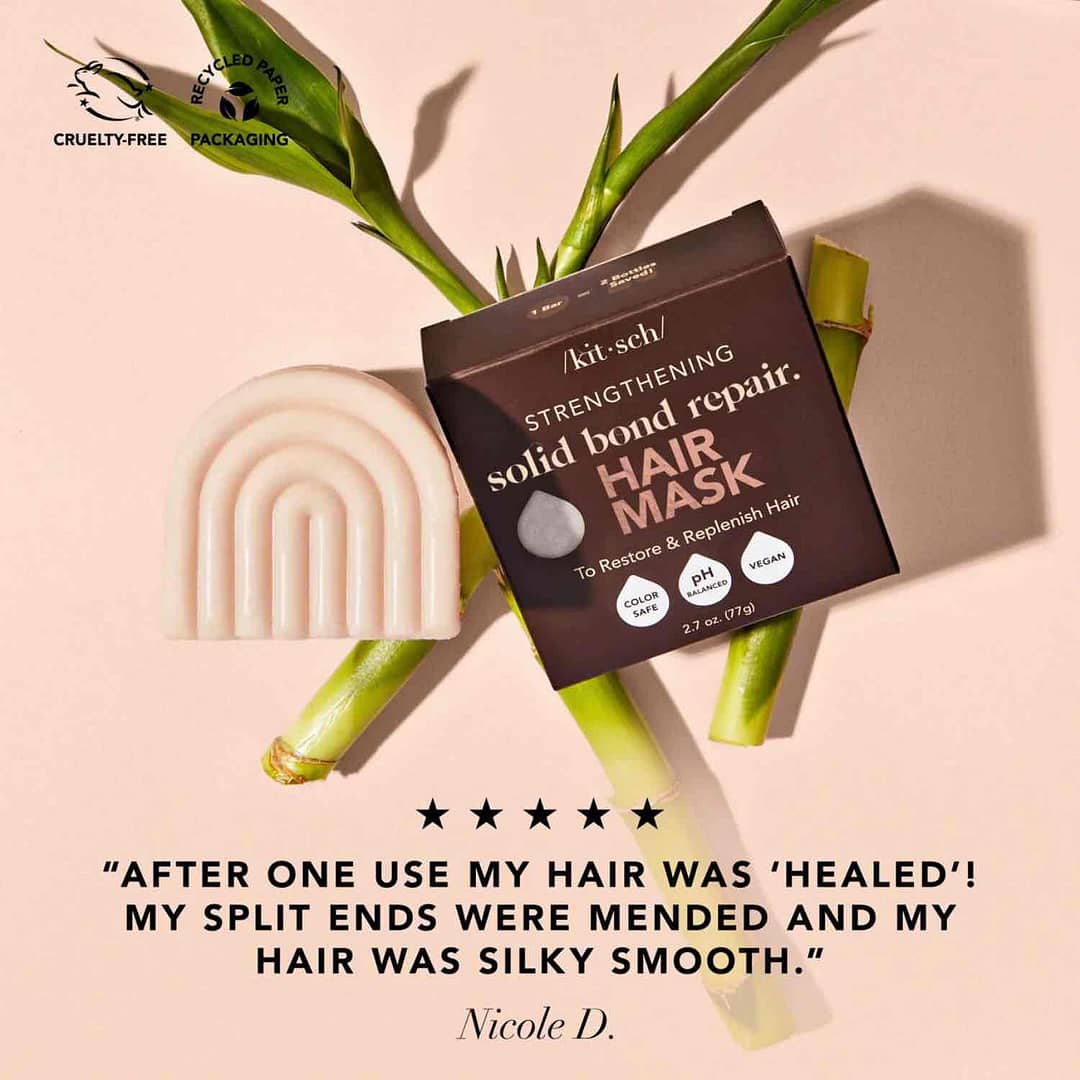 Kitsch Strengthening Bond Repair Solid Hair Mask 77g