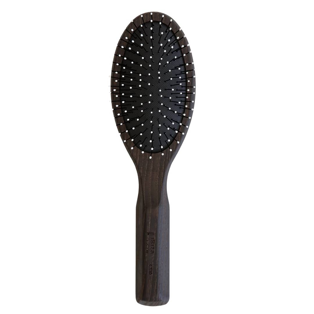 Ibiza CX10 Oval Paddle Brush — Nylon Bristles