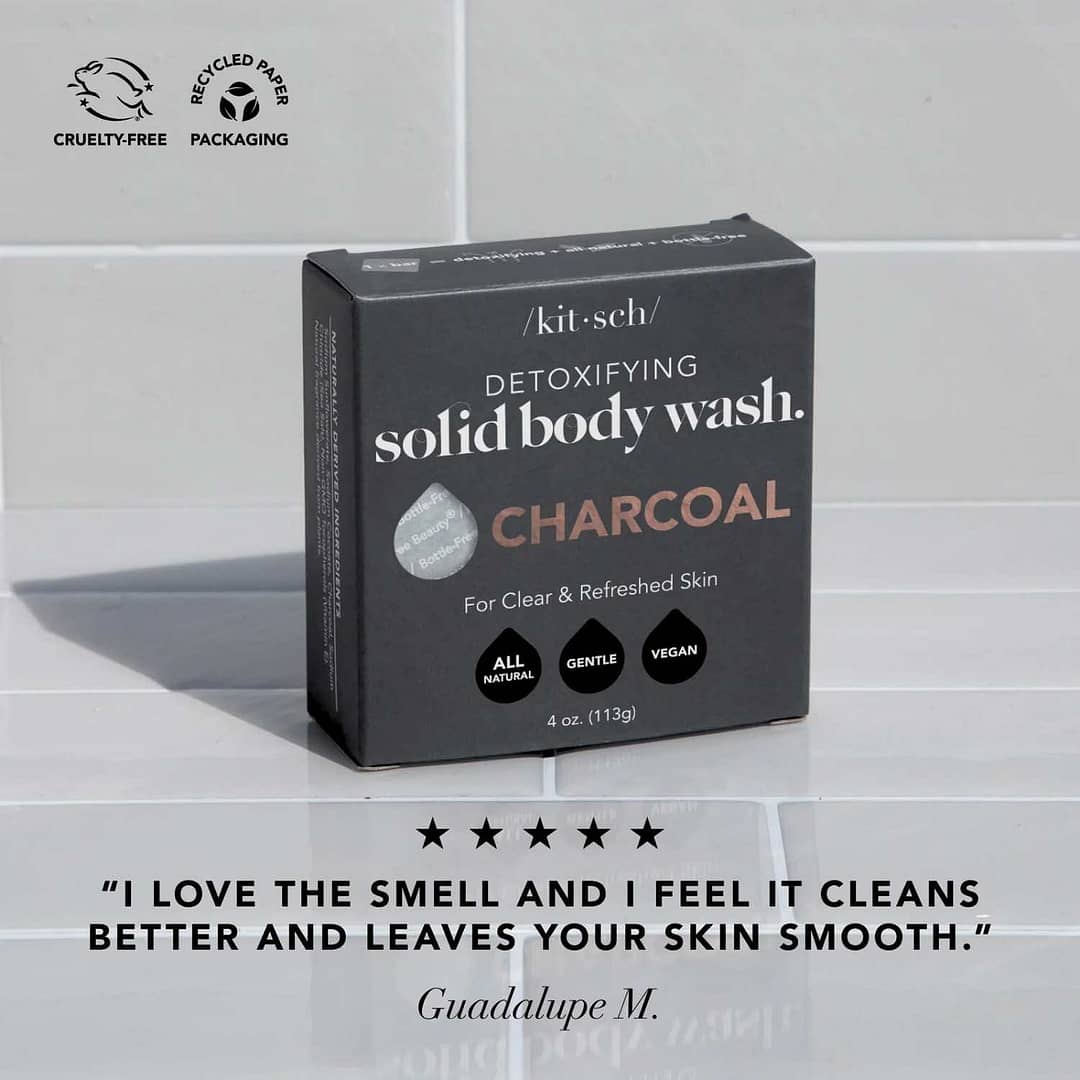 Kitsch Detoxifying Charcoal Body Wash