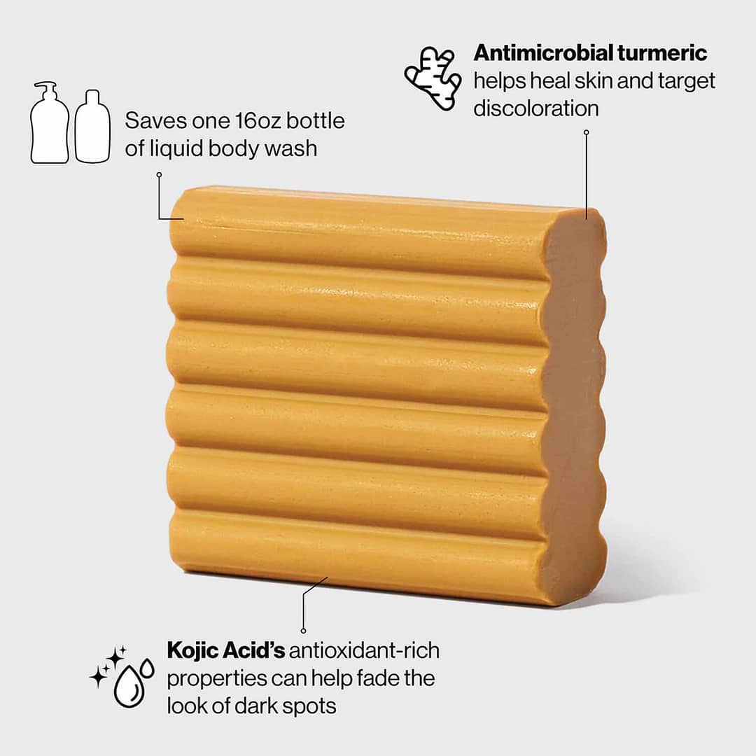 Kitsch Kojic Acid Solid Face & Body Wash