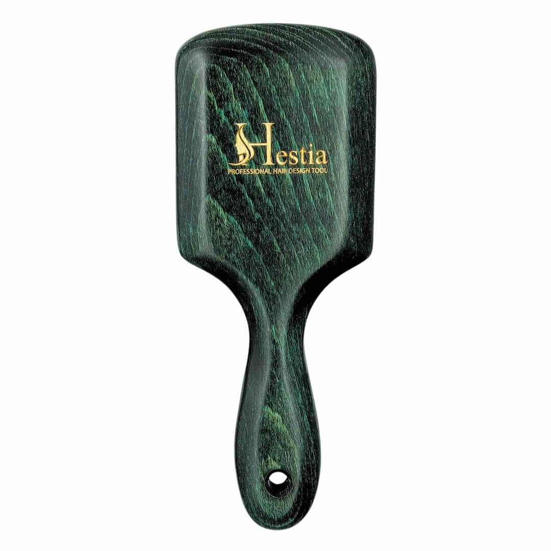 Hestia paddle brush green