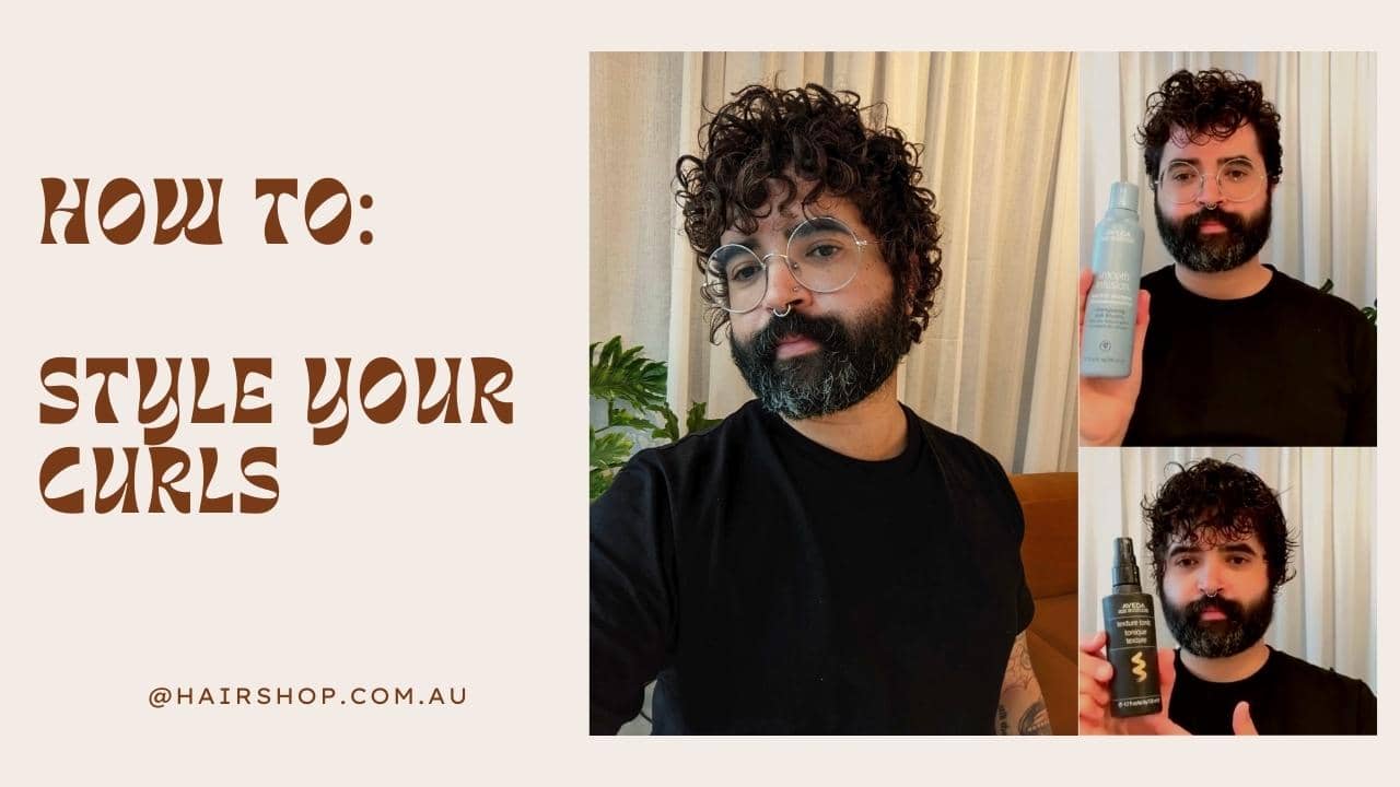 style your curls