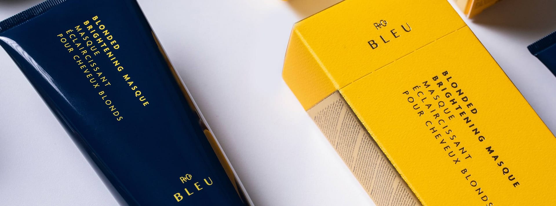 R+Co Bleu Treatments & Masques Banner