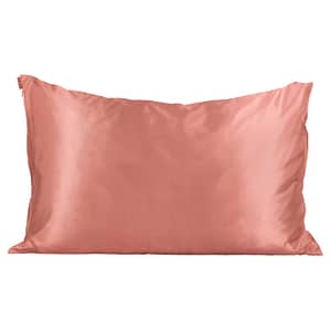 kitsch satin pillowcase terracotta