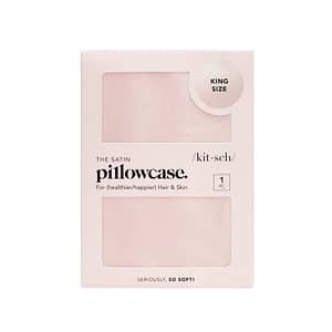 Kitsch Satin Pillowcase - Blush King