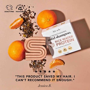 Kitsch Strengthening Rice Water Shampoo Bar