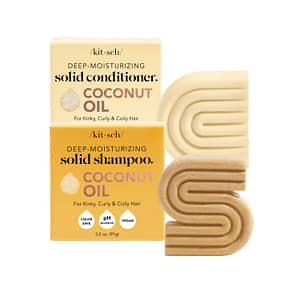 Kitsch Coconut Oil Shampoo and Conditioner Bar