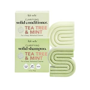 Kitsch Tea Tree & Mint Shampoo and Conditioner Bar