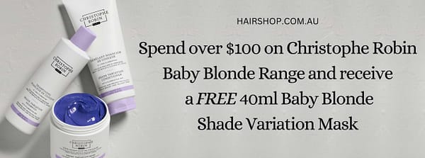 Christophe Robin Baby Blonde Range Special Banner