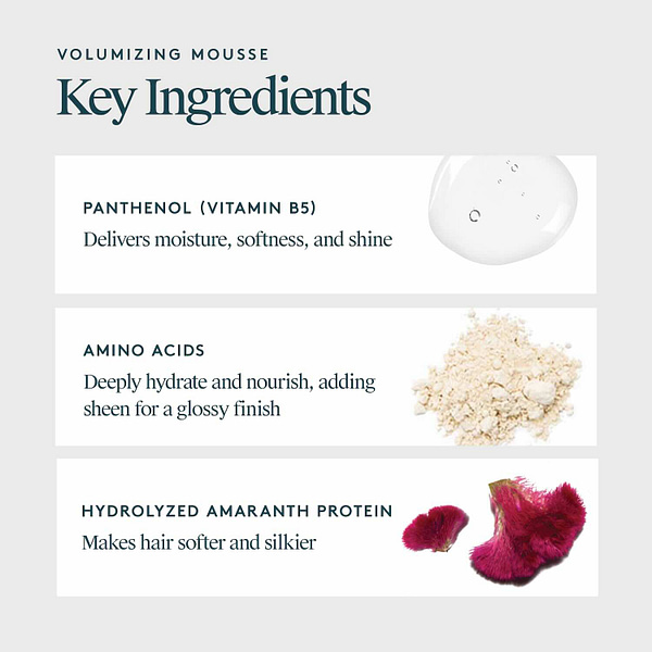Virtue Volumizing Mousse ingredients