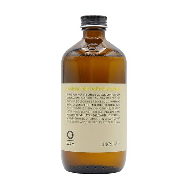 Oway purifying hair bath oily scalps