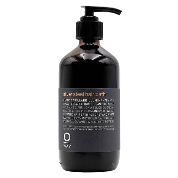 Oway silver steel hair bath