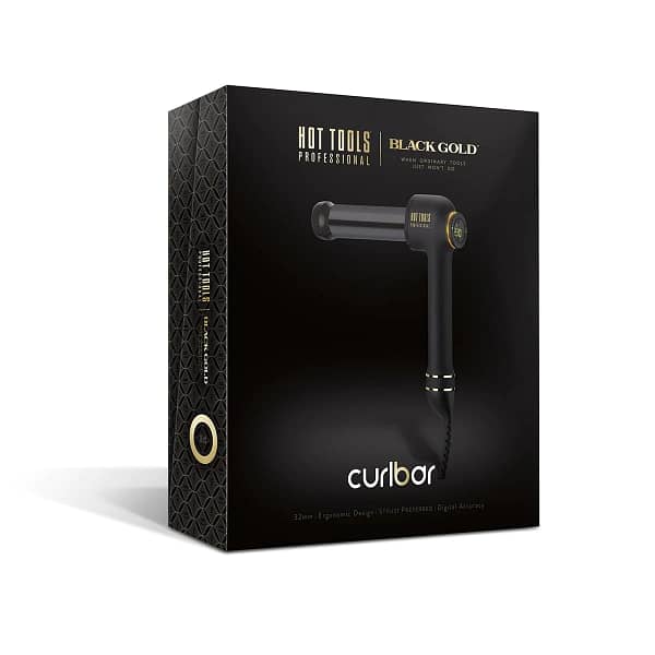 hot tools black gold 32mm curl bar