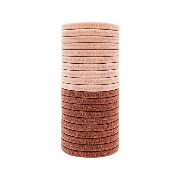 Kitsch Elastic Hair Ties - Blush