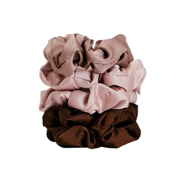Kitsch Satin Sleep Scrunchies - Cameo