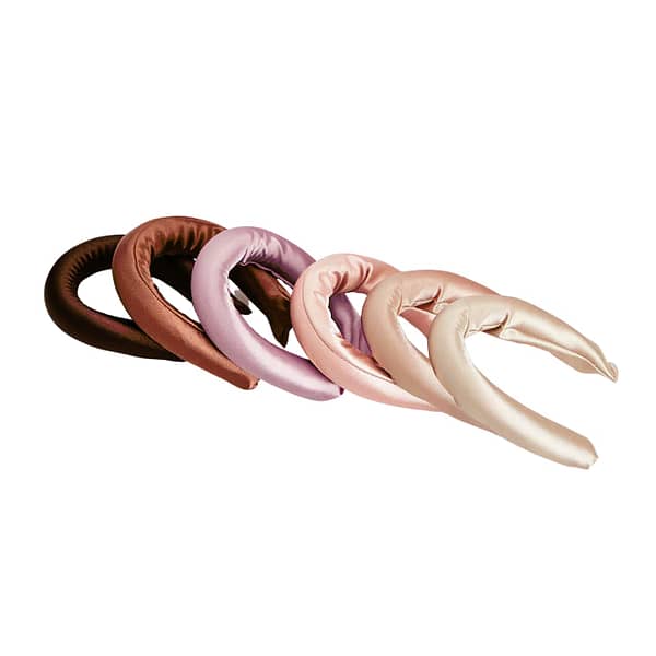 Kitsch Satin Wrapped Flexi Rods - Rosewood