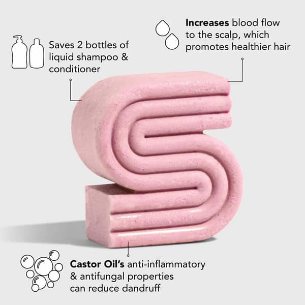 Kitsch Nourishing Castor Oil Shampoo Bar