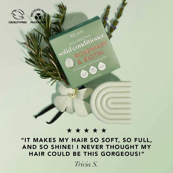 Kitsch Volumizing Rosemary & Biotin Conditioner Bar
