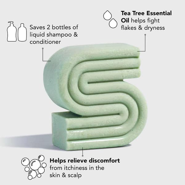 Kitsch Clarifying Tea Tree & Mint Shampoo Bar