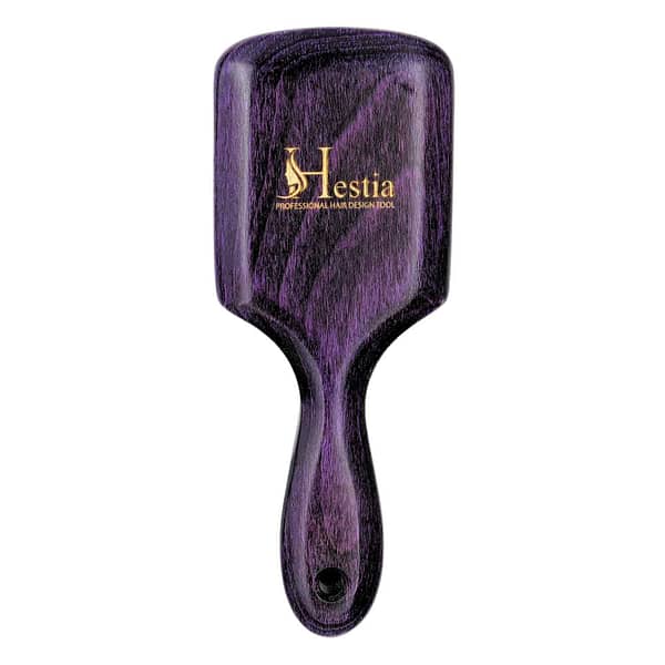 Hestia paddle brush purple
