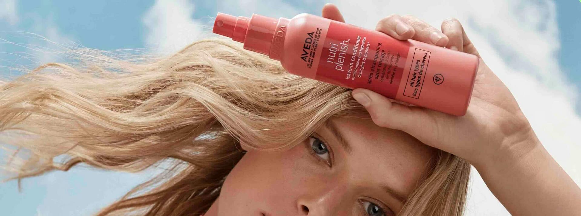 Leave-in conditioner banner