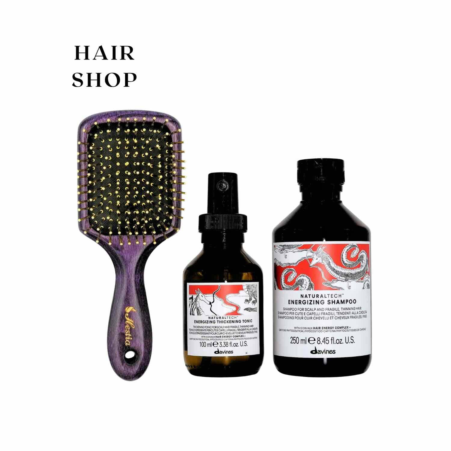 Davines Energizing Duo + Purple Brush