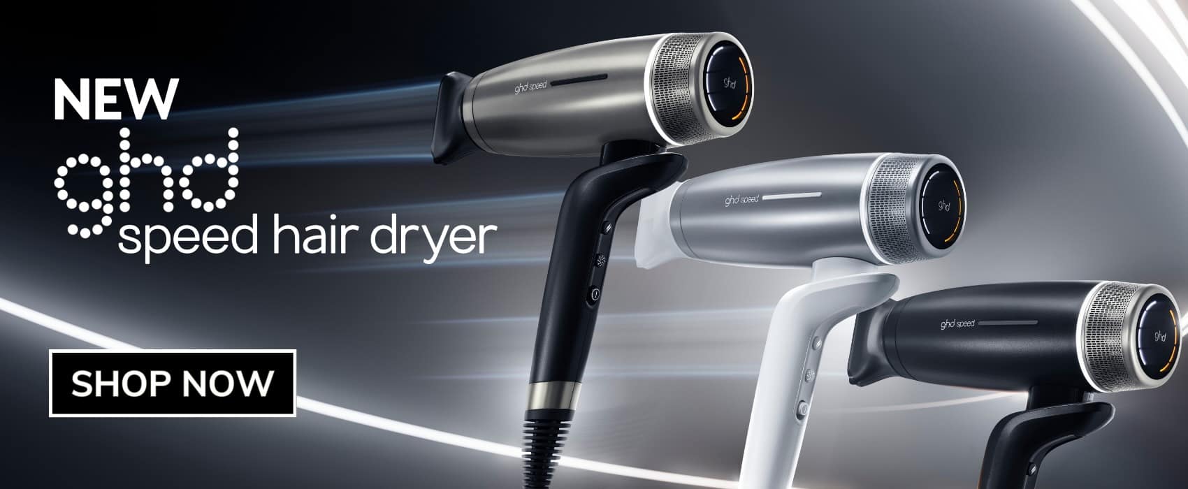GHD Speed Hair Dryer Banner