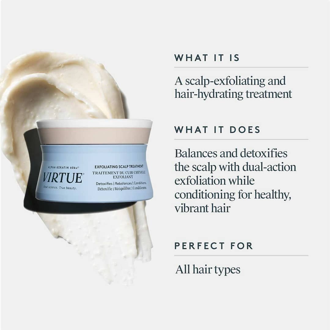 Virtue Refresh Exfoliating Scalp Scrub what it is