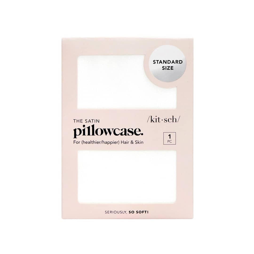 Kitsch Satin Pillowcase - Ivory