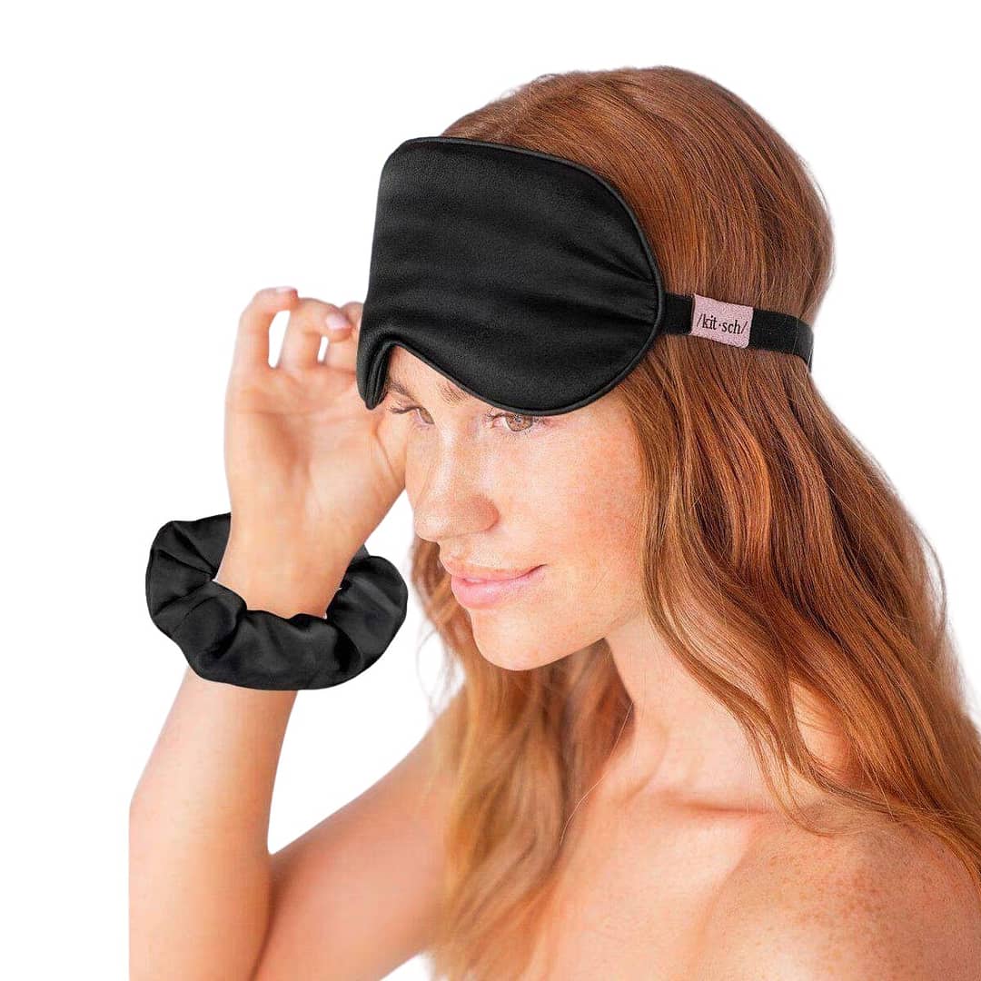 kitsch eye mask scrunchie set