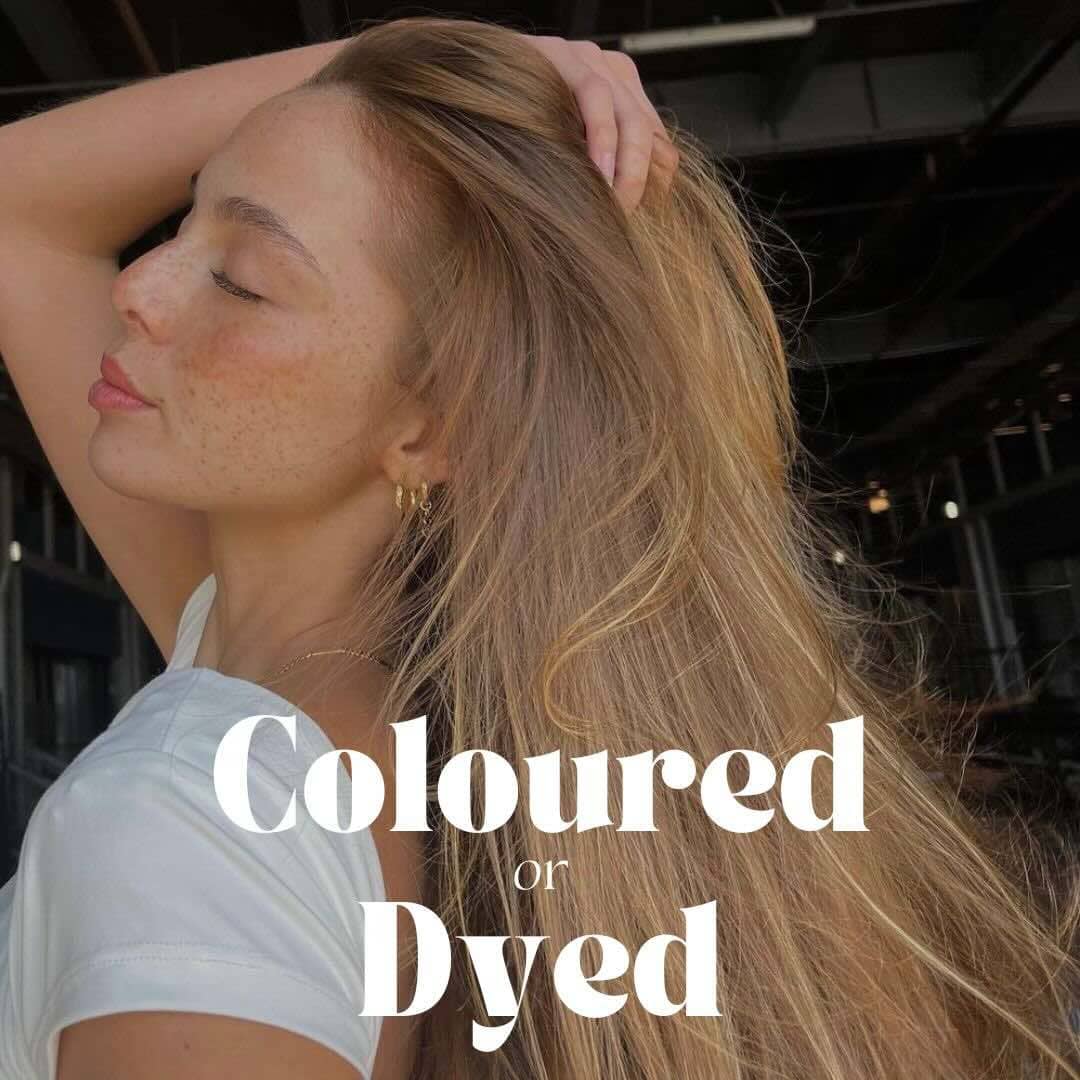 Coloured or Dyed Hair
