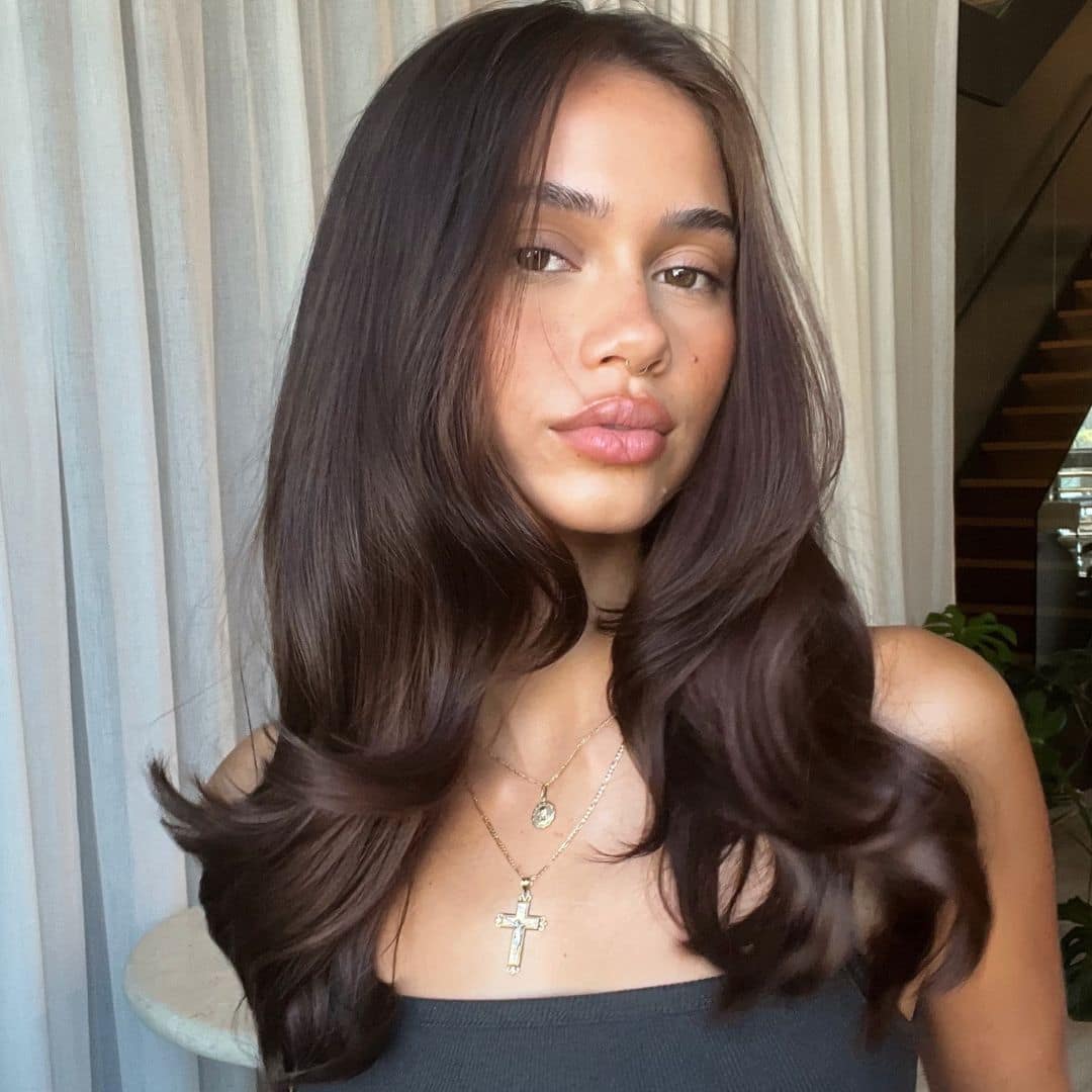 Expensive brunette