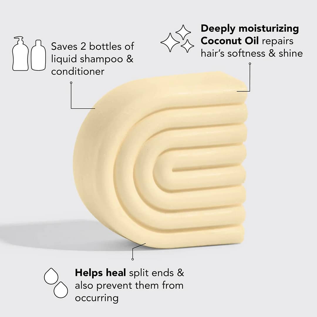 Kitsch Moisturizing Coconut Oil Conditioner Bar
