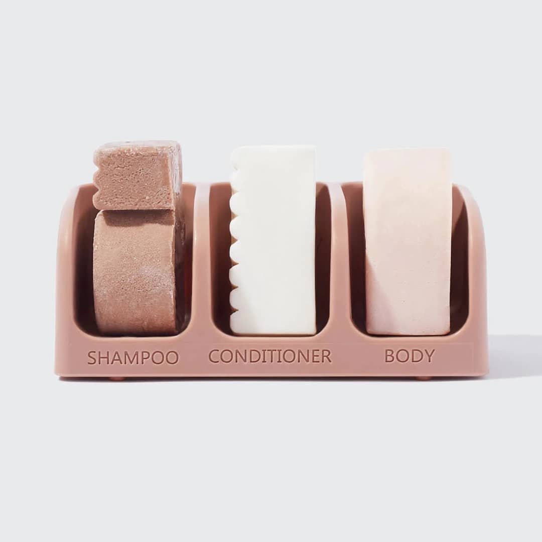 Kitsch Self-Draining Soap Dish - Terracotta