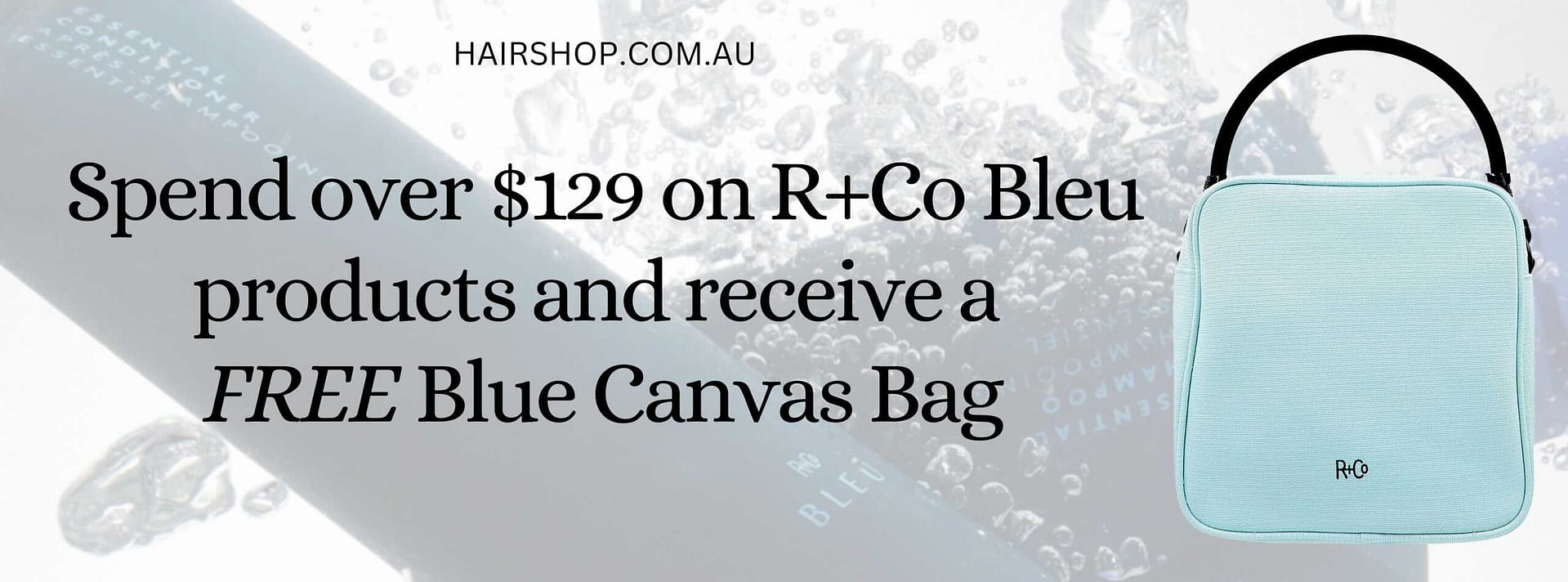 R+Co Bleu Special Banner
