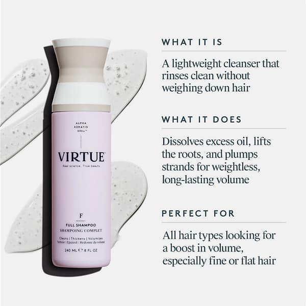 Virtue Full Shampoo what it is